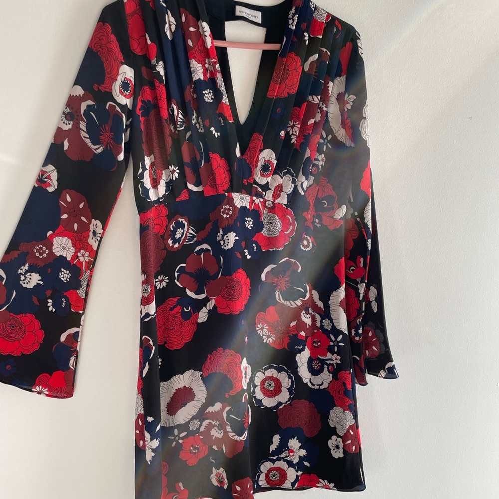 NEVER WORN Waverly Grey Libérant flower dress S/M